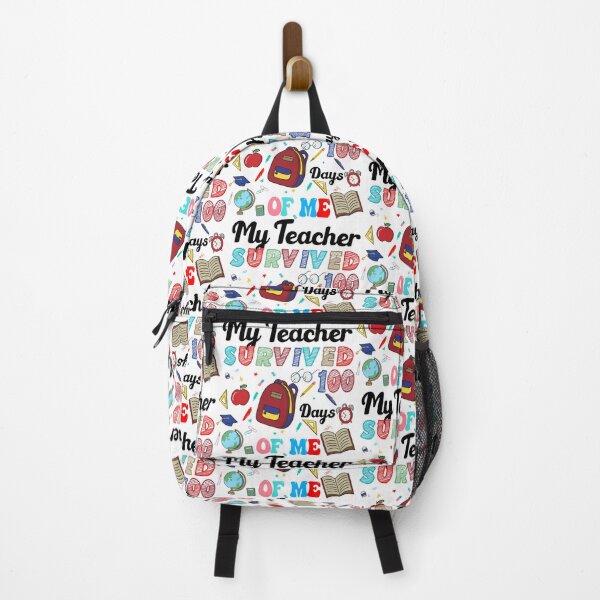 Item preview, 100 day of school, My Teacher Survived 100 Days Of Me, funny 100 Day of School designed and sold by ArtByKatti.