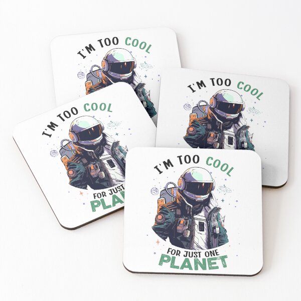 Item preview, Too Cool for This Planet Astronaut designed and sold by JoeZigns81.