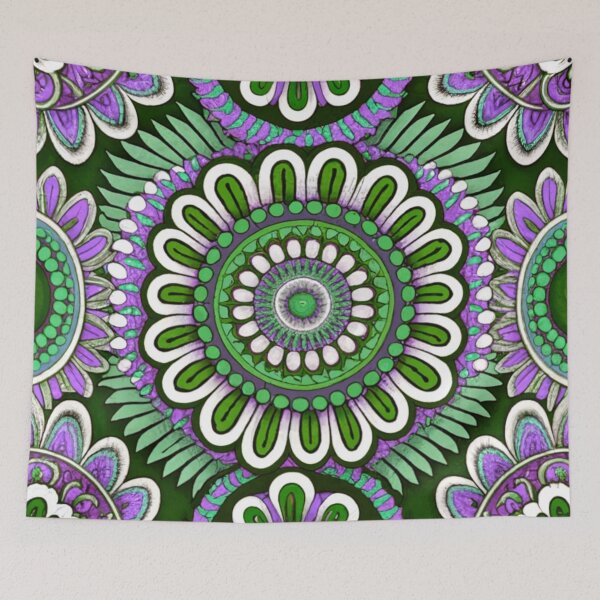 Item preview, Annie sanchez_madala patterns Rangoli Seamless Pattern Concept designed and sold by Casanova7000.