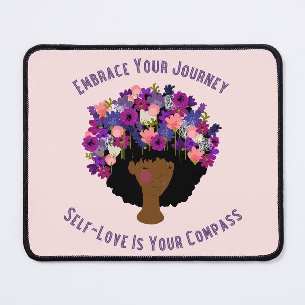 Item preview, Embrace Your Journey Self-love Is Your Compass designed and sold by Jollys-ArtShop.