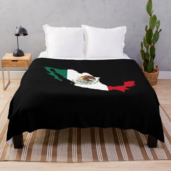 Item preview, Flag Map of Mexico designed and sold by feether-store.