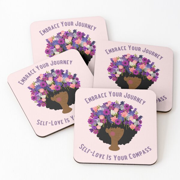Item preview, Embrace Your Journey Self-love Is Your Compass designed and sold by Jollys-ArtShop.