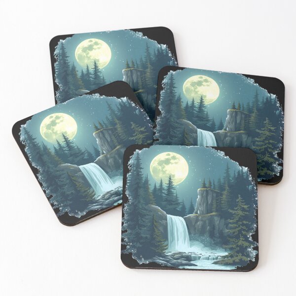 Item preview, Waterfall Artwork designed and sold by ArtbyAiGallery.