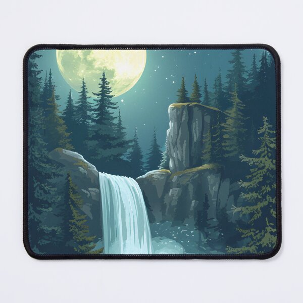 Item preview, Waterfall Artwork designed and sold by ArtbyAiGallery.