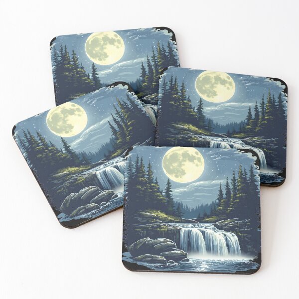 Item preview, Waterfall Artwork designed and sold by ArtbyAiGallery.