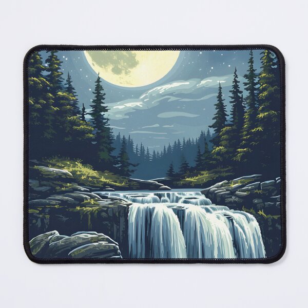 Item preview, Waterfall Artwork designed and sold by ArtbyAiGallery.