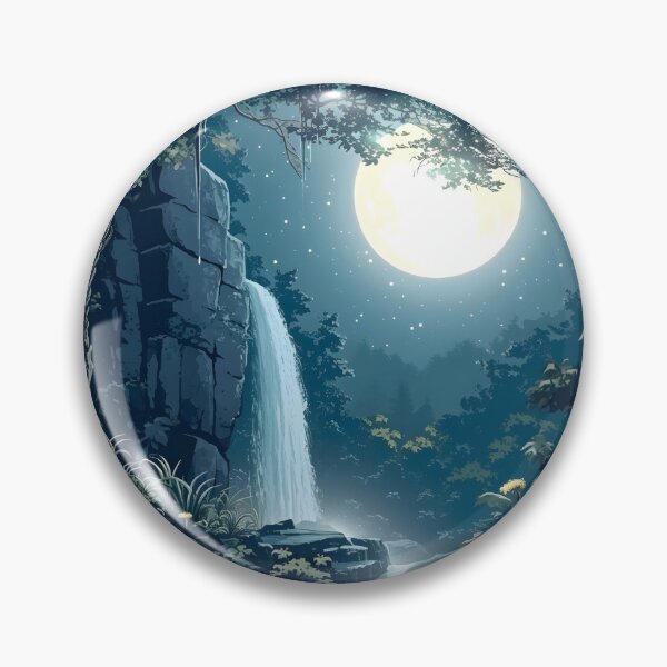 Item preview, Waterfall Artwork designed and sold by ArtbyAiGallery.