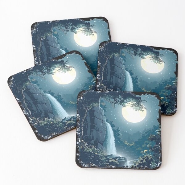 Item preview, Waterfall Artwork designed and sold by ArtbyAiGallery.