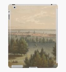 Vintage Pictorial View of Toronto Canada (1851) iPad Case/Skin