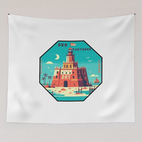 Item preview, Dry Tortugas National Park, Florida designed and sold by Abstractionaly.