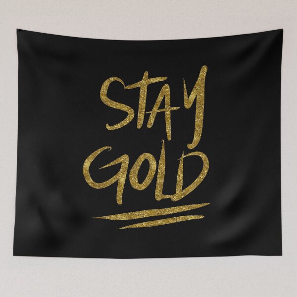 Item preview, Stay Gold designed and sold by Diane  Pascual | The Gypsy Goddess.