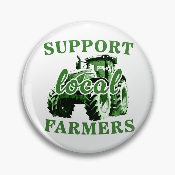 Item preview, Support Local Farmers designed and sold by Nadaillustrada.