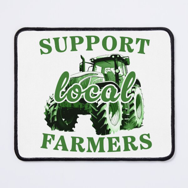 Item preview, Support Local Farmers designed and sold by Nadaillustrada.