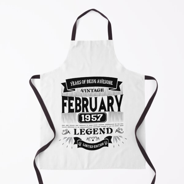 Item preview, Legend Were Born in February 1957 Limited Edition, Birthday Gift, Perfectly Aged years of Being Awesome Vintage 67th Birthday designed and sold by DjenShop.