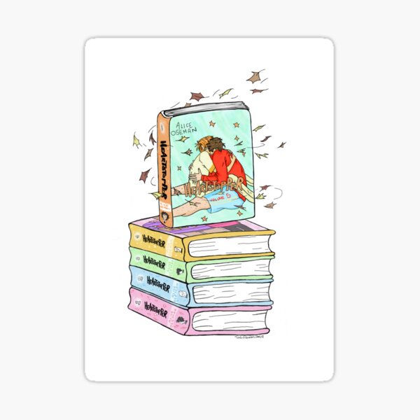 The Stack of Books Sticker