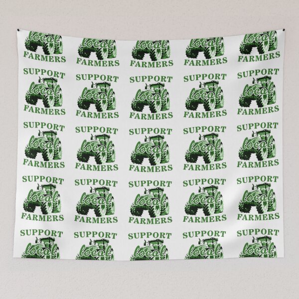 Item preview, Support Local Farmers designed and sold by Nadaillustrada.