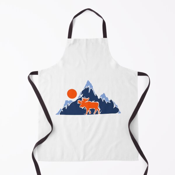 Item preview, Mountain Moose Sunset Print designed and sold by SpaceClub.