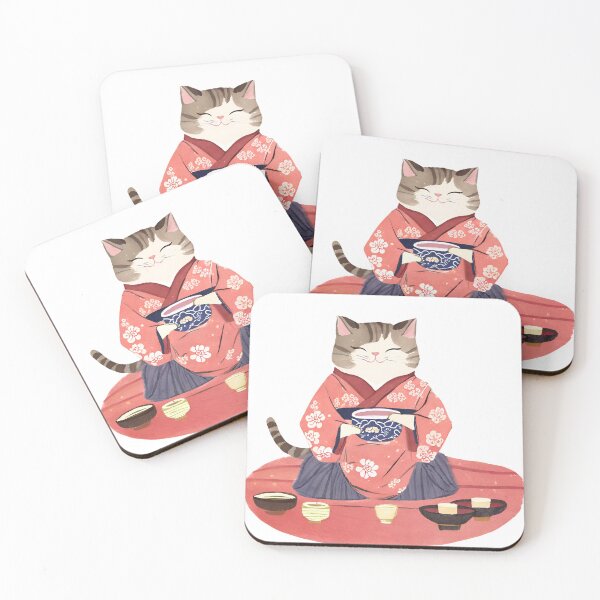 Item preview, Japanese Kimono Cat designed and sold by AnimaliaStar.