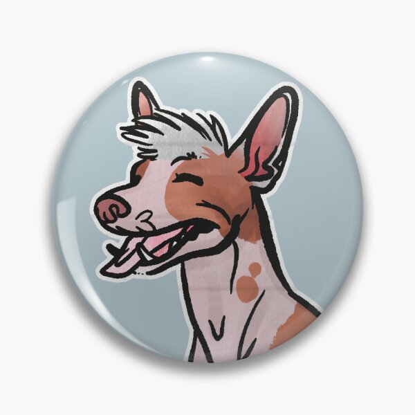 Item preview, Red & White Xoloitzcuintli / Mexican Hairless Dog designed and sold by Sparklepupfaeri.