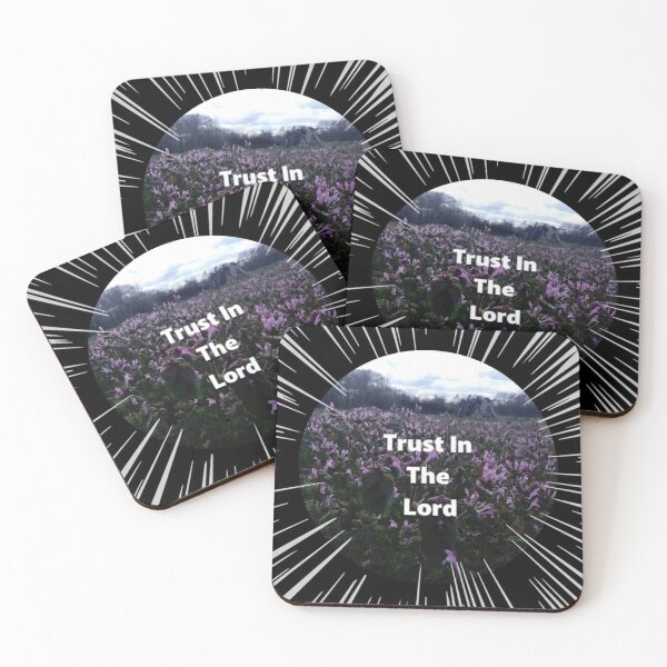 Item preview, Trust in the Lord flower design designed and sold by PosieBB.