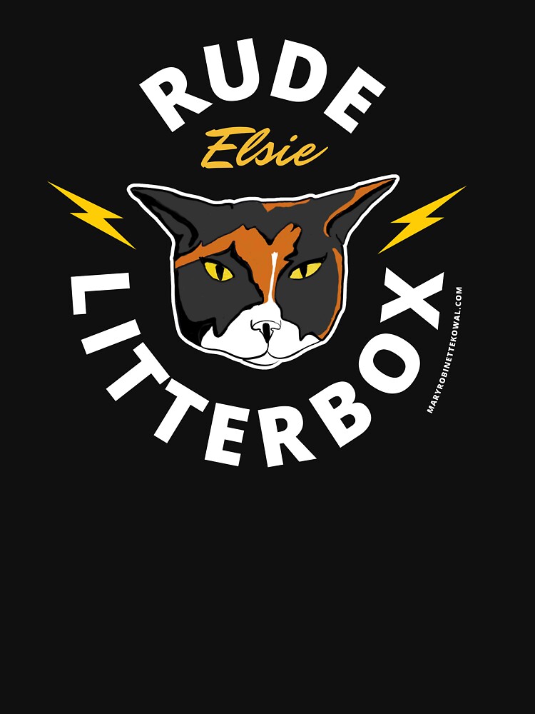 Thumbnail 7 of 7, Essential T-Shirt, Rude Litterbox designed and sold by maryrobinette.