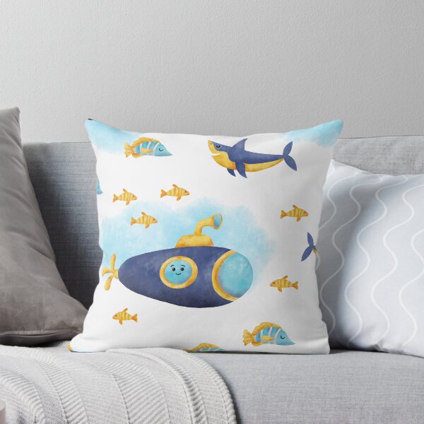 Item preview, Submarine and shark N2 designed and sold by Natalia Varlamova.
