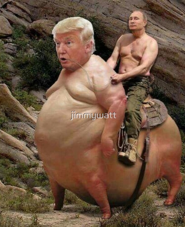 Putin Rides Trump Meme" iPad Case & Skin by jimmywatt | Redbubble