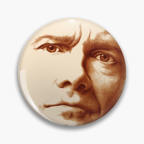 Item preview, Martin freeman orange, style hand drawing silhouette portrait design designed and sold by ironpalette.