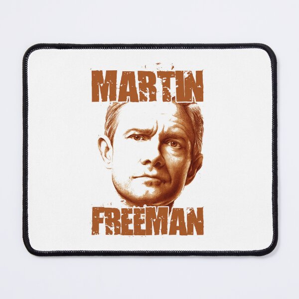 Item preview, Martin freeman orange, style hand drawing silhouette portrait design designed and sold by ironpalette.