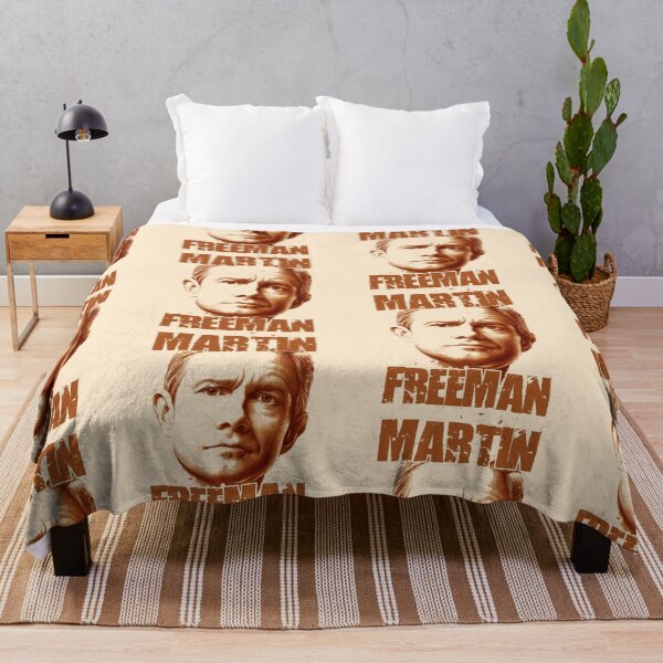 Item preview, Martin freeman orange, style hand drawing silhouette portrait design designed and sold by ironpalette.