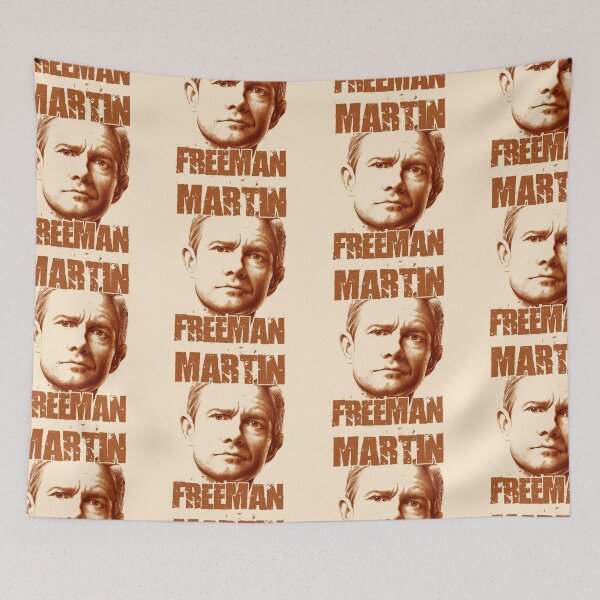 Artikelvorschau, Martin Freeman Orange, Stil Handzeichnung Silhouette Porträtdesign entworfen und verkauft von ironpalette.
