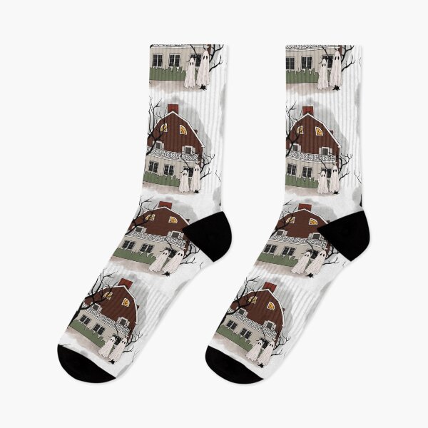 Item preview, Ghost Visiting Haunted House designed and sold by Croneandquill.