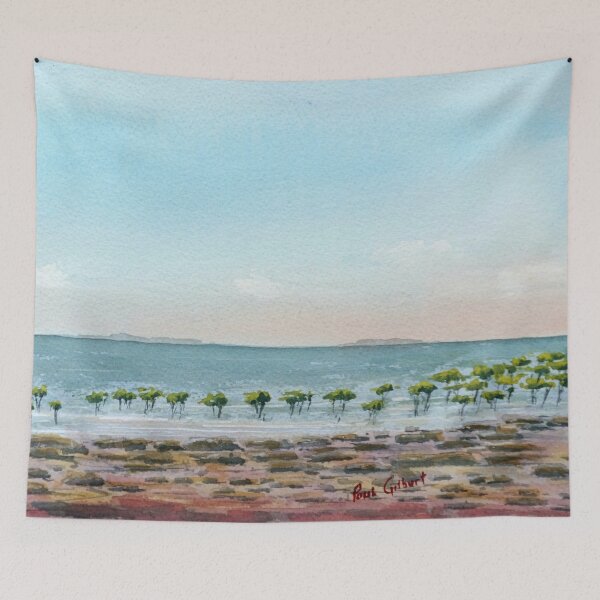 Item preview, Mangroves at Clairview – Watercolour designed and sold by Paul Gilbert.