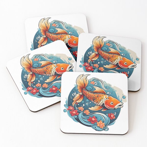 Item preview, Japanese Koi Fish Asian Aesthetic Lover Carp designed and sold by gillys.