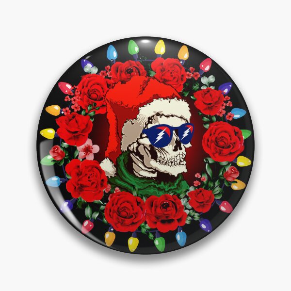 Item preview, Skeleton and Roses, Christmas Wreath designed and sold by theflandonian.