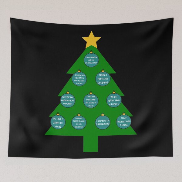 Artikelvorschau, Percy Jackson Weihnachtsbaum entworfen und verkauft von broadwaygirl142.