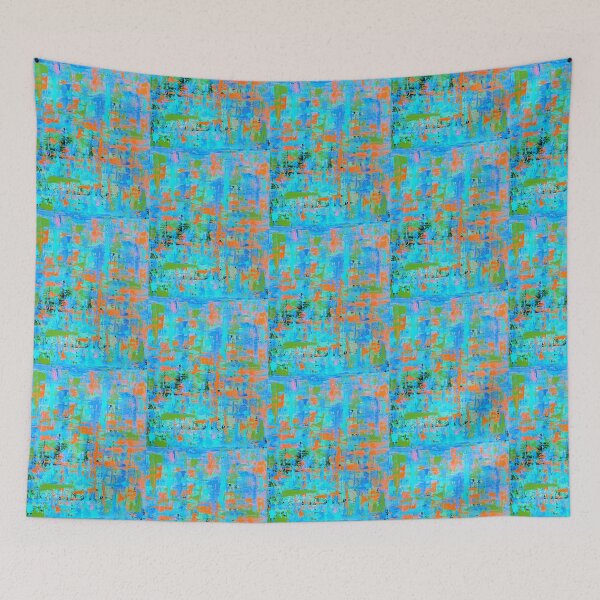 Aperçu de l'œuvre Motif : peinture n°2 - couleurs inversées créée et vendue par StephDragonness.