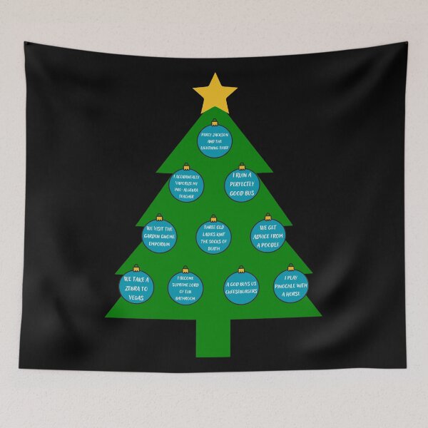 Artikelvorschau, Percy Jackson Weihnachtsbaum entworfen und verkauft von broadwaygirl142.
