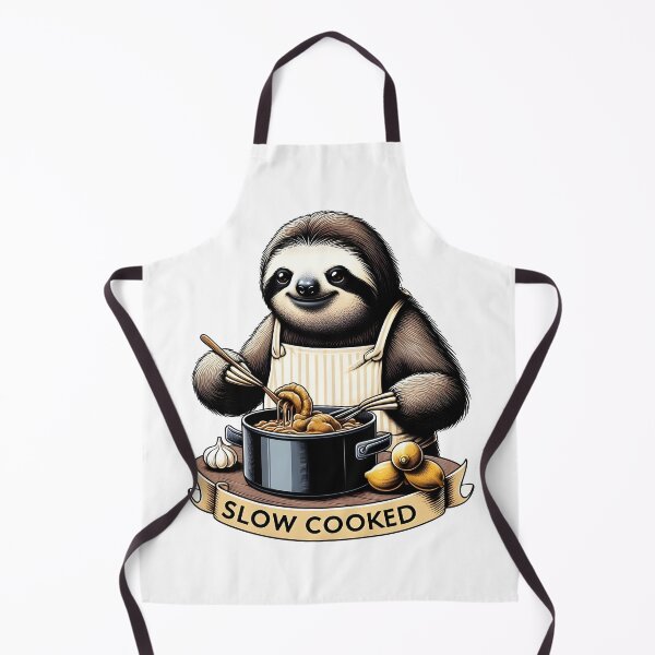 Item preview, Slow cooked - sloth is a great chef designed and sold by Ingridpd.