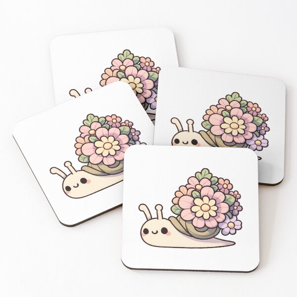 Item preview, Snail with Flower Bouquet  designed and sold by UmbrellaStudio1.