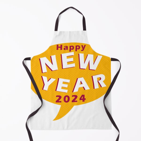 Item preview, Happy New Year 2024 Speech Balloon designed and sold by HeeShirt.