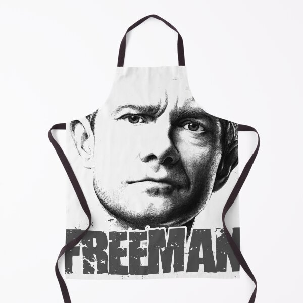 Item preview, Martin freeman black bw style hand drawing silhouette portrait design designed and sold by ironpalette.