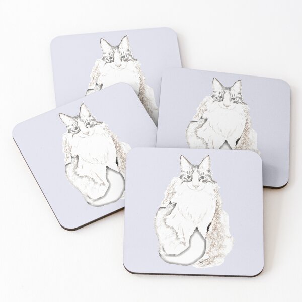 Item preview, Greyscale Mandala Cat designed and sold by neuroticowl.