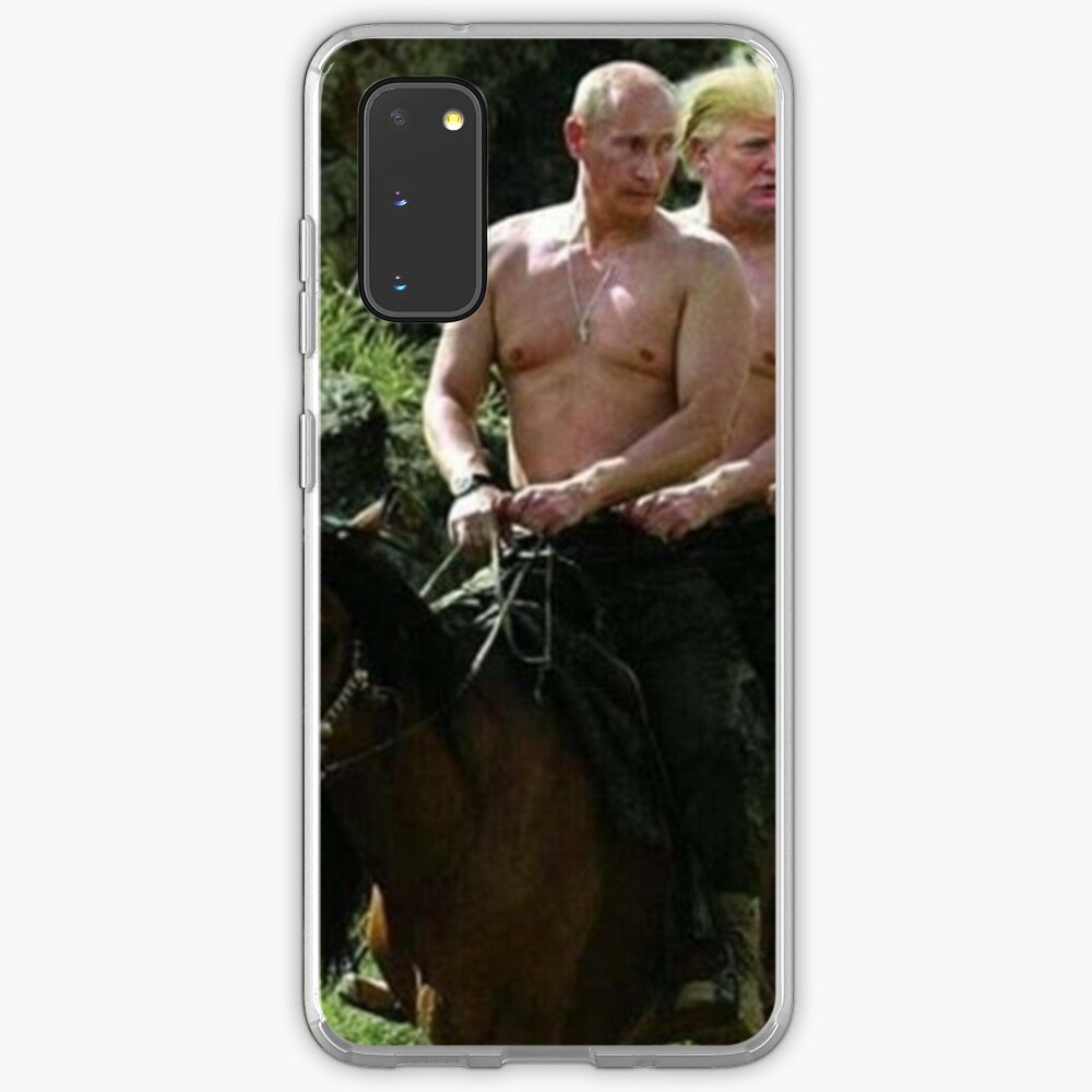 "Donald Trump Vladimir Putin Mike Pence Ride Pferd" Hülle ...