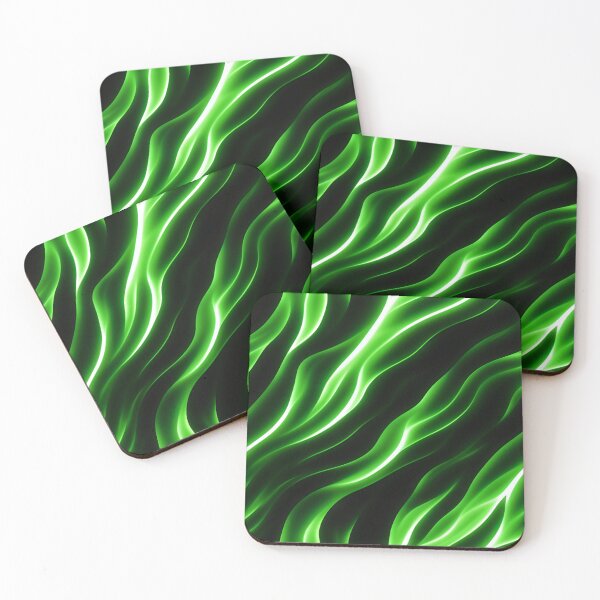 Item preview, Green energy waves designed and sold by RAIDEN-BLACK.