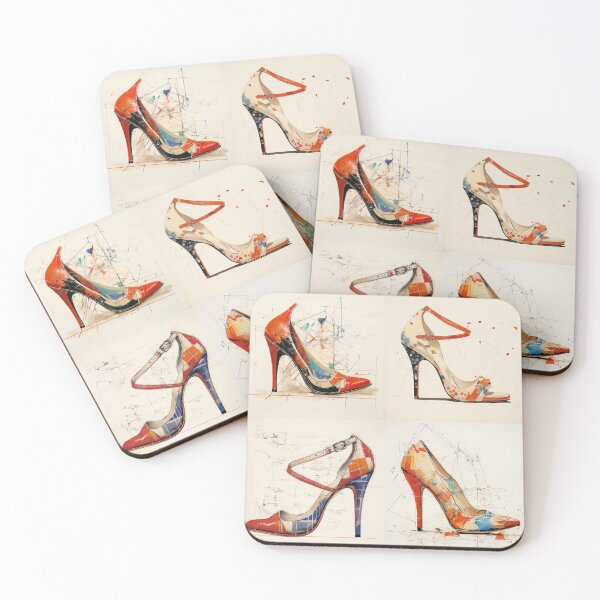 Item preview, Fashionable Shoes 1954 designed and sold by Offset Vinyl Film.