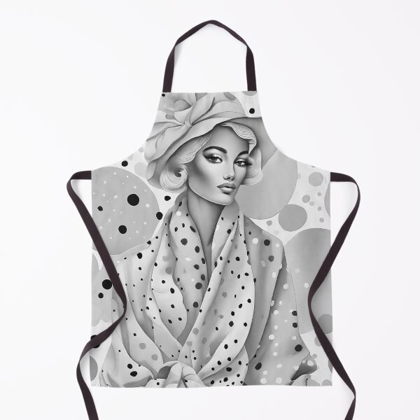 Item preview, Beautiful fashion girl black and white retro urban style 40s 50s designed and sold by Carlos Gudino.