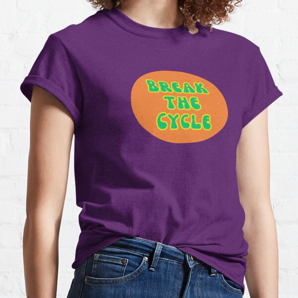 Break the Cycle orange Classic T-Shirt