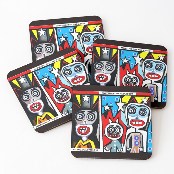 Item preview, Monsters out and about  designed and sold by Kelenemonster.