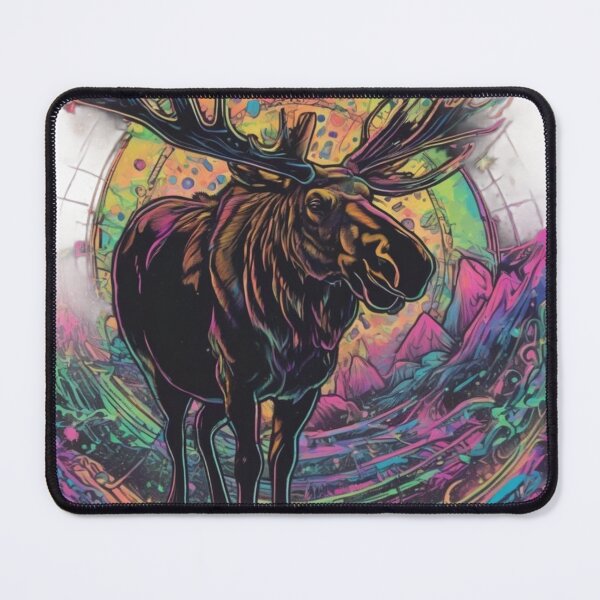 Item preview, Cosmic Moose -Spirit Guide designed and sold by Ineedserinity.